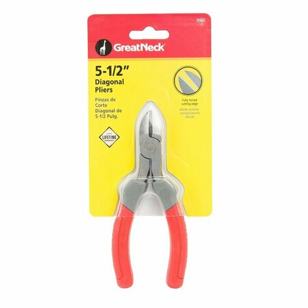 GREAK NECK SAW Pliers 5-1/2 in. G/N Diagonal D55C